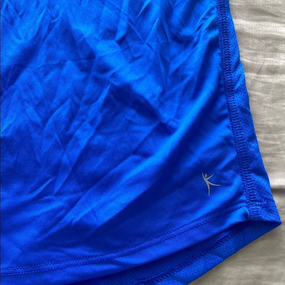 Danskin Now Blue Semi-Fitted Racerback Tank Top‎ size small (4-6) - Picture 3 of 7